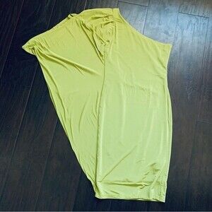 ASOS One-Shoulder Bodycon Lime Green Dress (Cocktail/Date Night/Going Out Dress)